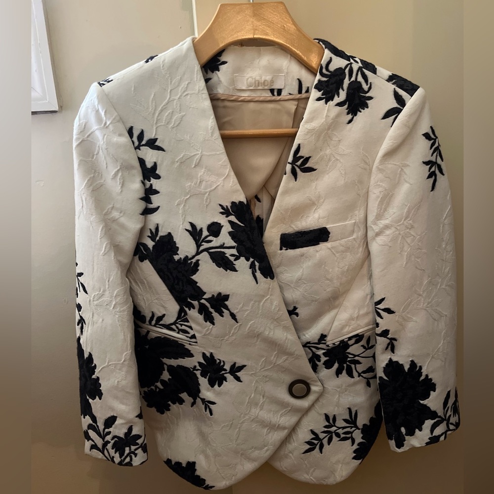 Chloe white jacket